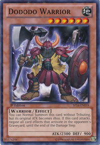 Dododo Warrior (Starfoil) - Star Pack 2014 (SP14) #SP14-EN018 - Rare YuGiOh Trading Card