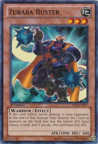 Zubaba Buster (Starfoil) - Star Pack 2014 (SP14) #SP14-EN019 - Rare YuGiOh Trading Card