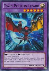 Twin Photon Lizard - Star Pack 2014 YuGiOh trading card