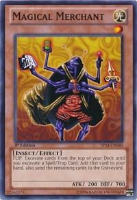 Magical Merchant trading card from Star Pack 2014 Magical Merchant - Star Pack 2014 YuGiOh trading card