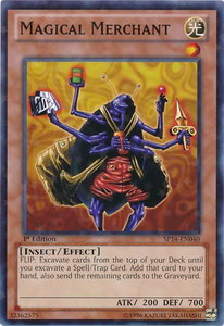 Magical Merchant (Starfoil) - Star Pack 2014 (SP14) #SP14-EN040 - Rare YuGiOh Trading Card