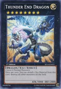 Thunder End Dragon - Star Pack 2014 YuGiOh trading card