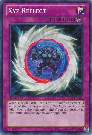 Xyz Reflect (Starfoil) trading card from Star Pack 2014 Xyz Reflect (Starfoil) - Star Pack 2014 YuGiOh trading card