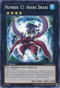 Number 32: Shark Drake - Star Pack 2014 YuGiOh trading card