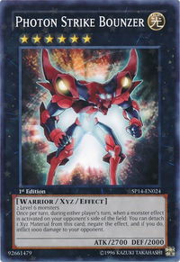 Photon Strike Bounzer (Starfoil) - Star Pack 2014 (SP14) #SP14-EN024 - Rare YuGiOh Trading Card