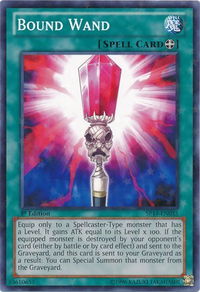 Bound Wand (Starfoil) - Star Pack 2014 (SP14) #SP14-EN035 - Rare YuGiOh Trading Card
