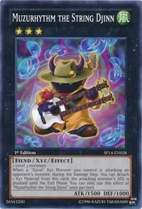 Muzurhythm the String Djinn - Star Pack 2014 (SP14) #SP14-EN028 - Common / Short Print YuGiOh Trading Card