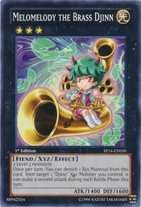 Melomelody the Brass Djinn - Star Pack 2014 (SP14) #SP14-EN030 - Common / Short Print YuGiOh Trading Card