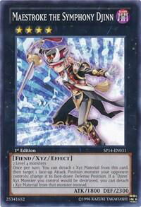 Maestroke the Symphony Djinn - Star Pack 2014 (SP14) #SP14-EN031 - Common / Short Print YuGiOh Trading Card