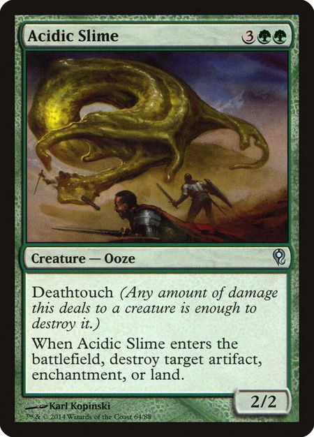 Acidic Slime - Duel Decks: Jace vs. Vraska Magic: The Gathering trading card