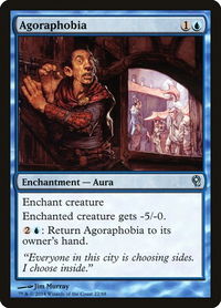 Agoraphobia - Duel Decks: Jace vs. Vraska (DDM) #22 - Uncommon Magic: The Gathering Trading Card