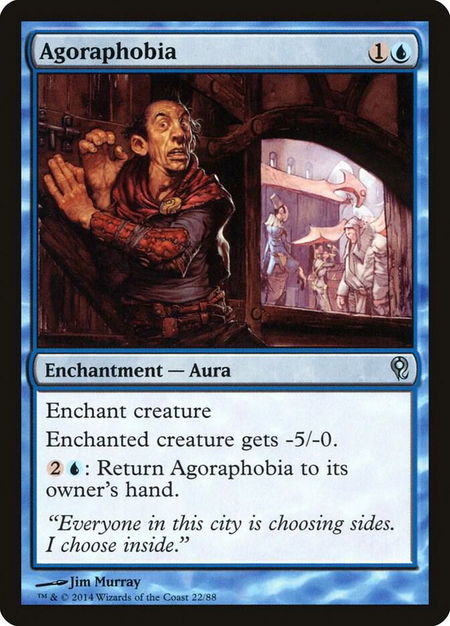 Agoraphobia - Duel Decks: Jace vs. Vraska Magic: The Gathering trading card