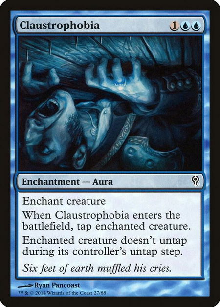 Claustrophobia - Duel Decks: Jace vs. Vraska Magic: The Gathering trading card