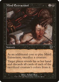 Mind Extraction - Apocalypse (APC) #42 - Common Magic: The Gathering Trading Card
