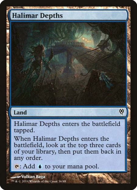 Halimar Depths - Duel Decks: Jace vs. Vraska Magic: The Gathering trading card
