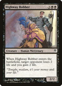 Highway Robber - Duel Decks: Jace vs. Vraska (DDM) #61 - Common Magic: The Gathering Trading Card