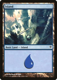 Island (41) - Duel Decks: Jace vs. Vraska (DDM) #41 - Land Magic: The Gathering Trading Card