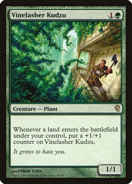 Vinelasher Kudzu - Duel Decks: Jace vs. Vraska Magic: The Gathering trading card