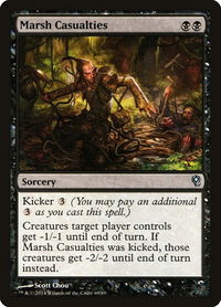 Marsh Casualties - Duel Decks: Jace vs. Vraska (DDM) #69 - Uncommon Magic: The Gathering Trading Card