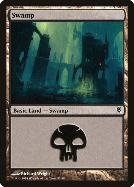 Swamp (82) - Duel Decks: Jace vs. Vraska Magic: The Gathering trading card
