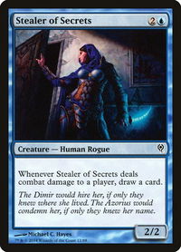 Stealer of Secrets - Duel Decks: Jace vs. Vraska (DDM) #11 - Common Magic: The Gathering Trading Card