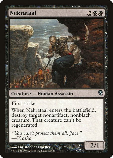 Nekrataal - Duel Decks: Jace vs. Vraska Magic: The Gathering trading card