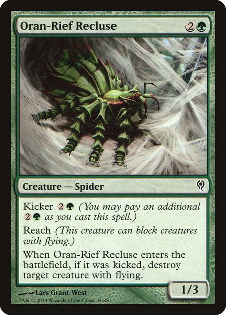 Oran-Rief Recluse - Duel Decks: Jace vs. Vraska Magic: The Gathering trading card