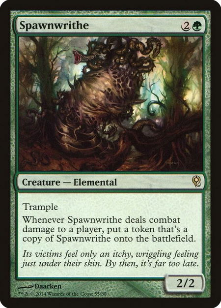 Spawnwrithe - Duel Decks: Jace vs. Vraska Magic: The Gathering trading card
