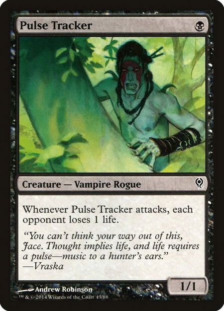 Pulse Tracker - Duel Decks: Jace vs. Vraska Magic: The Gathering trading card