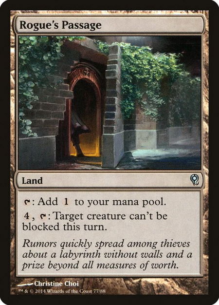 Rogue's Passage - Duel Decks: Jace vs. Vraska Magic: The Gathering trading card