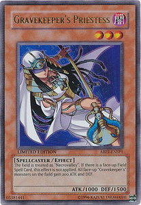 Gravekeeper's Priestess (ABPF-ENSP1) - Absolute Powerforce (ABPF) #ABPF-ENSP1 - Ultra Rare YuGiOh Trading Card