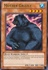 Mother Grizzly (Green) trading card from Duelist League Promo Mother Grizzly (Green) - Duelist League Promo YuGiOh trading card
