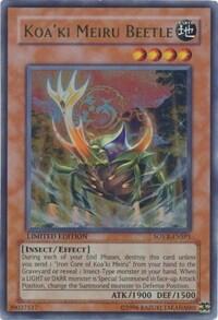 Koa'ki Meiru Beetle (SOVR-ENSP1) - Stardust Overdrive (SOVR) #SOVR-ENSP1 - Ultra Rare YuGiOh Trading Card