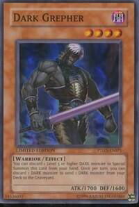 Dark Grepher (PTDN-ENSP1) - Phantom Darkness (PTDN) #PTDN-ENSP1 - Super Rare YuGiOh Trading Card