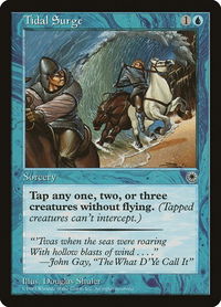 Tidal Surge - Portal (POR) #74 - Common Magic: The Gathering Trading Card