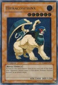 Hieracosphinx (UTR) - The Lost Millennium (TLM) #TLM-EN012 - Ultimate Rare YuGiOh Trading Card