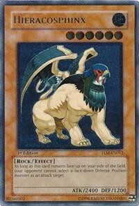 Hieracosphinx (UTR) - The Lost Millennium YuGiOh trading card