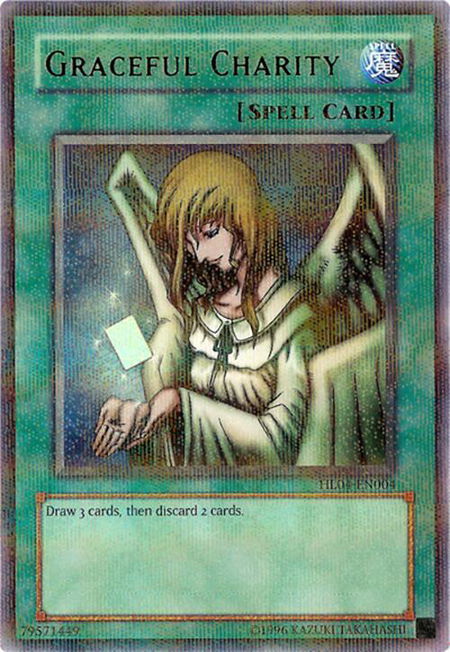 Graceful Charity - Hobby League 4 YuGiOh trading card