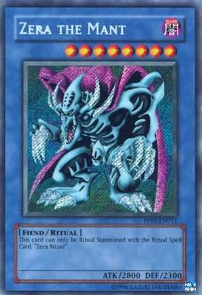 Zera the Mant (Secret) trading card from Premium Pack 1 Zera the Mant (Secret) - Premium Pack 1 YuGiOh trading card
