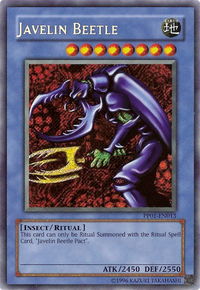 Javelin Beetle (Secret Rare) - Premium Pack 1 (PP01) #PP01-EN013 - Secret Rare YuGiOh Trading Card