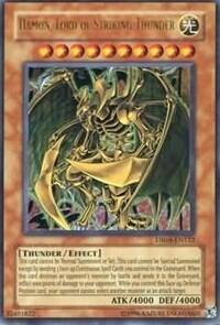 Hamon, Lord of Striking Thunder - Dark Revelation Volume 4 (DR04) #DR04-EN122 - Ultra Rare YuGiOh Trading Card