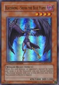 Blackwing - Shura the Blue Flame - Duelist Pack Collection Tin (DPCT) #RGBT-ENPP2 - Super Rare YuGiOh Trading Card