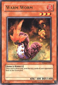 Warm Worm (5D's Tag Force 4) - Yu-Gi-Oh! Video Game Promotional Cards (VDP) #TF04-EN001 - Ultra Rare YuGiOh Trading Card