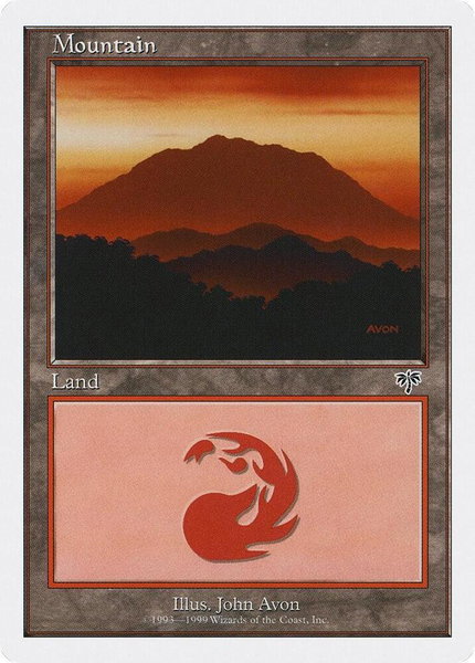 Mountain (115) trading card from Battle Royale Box Set Mountain (115) - Battle Royale Box Set Magic: The Gathering trading card