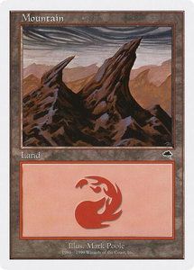 Mountain (116) - Battle Royale Box Set (BRB) #null - Land Magic: The Gathering Trading Card