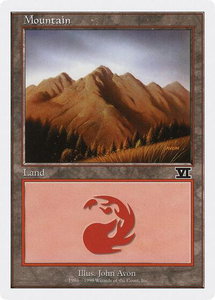 Mountain (119) - Battle Royale Box Set (BRB) #null - Land Magic: The Gathering Trading Card