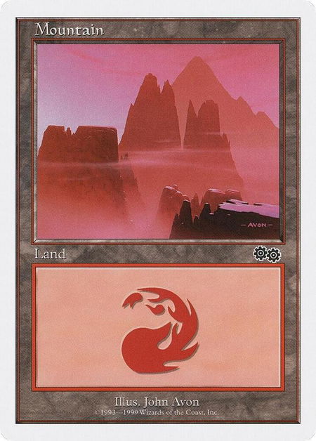 Mountain (120) - Battle Royale Box Set Magic: The Gathering trading card