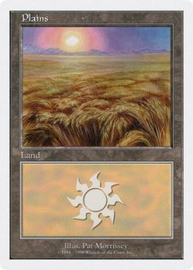 Plains (124) - Battle Royale Box Set (BRB) #null - Land Magic: The Gathering Trading Card