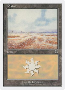 Plains (130) - Battle Royale Box Set (BRB) #null - Land Magic: The Gathering Trading Card