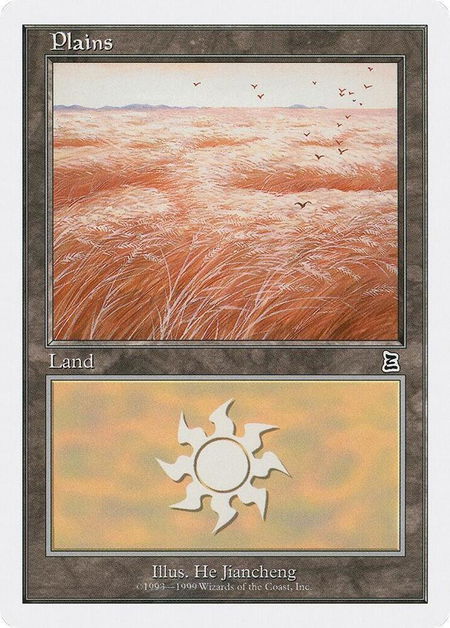 Plains (132) - Battle Royale Box Set Magic: The Gathering trading card